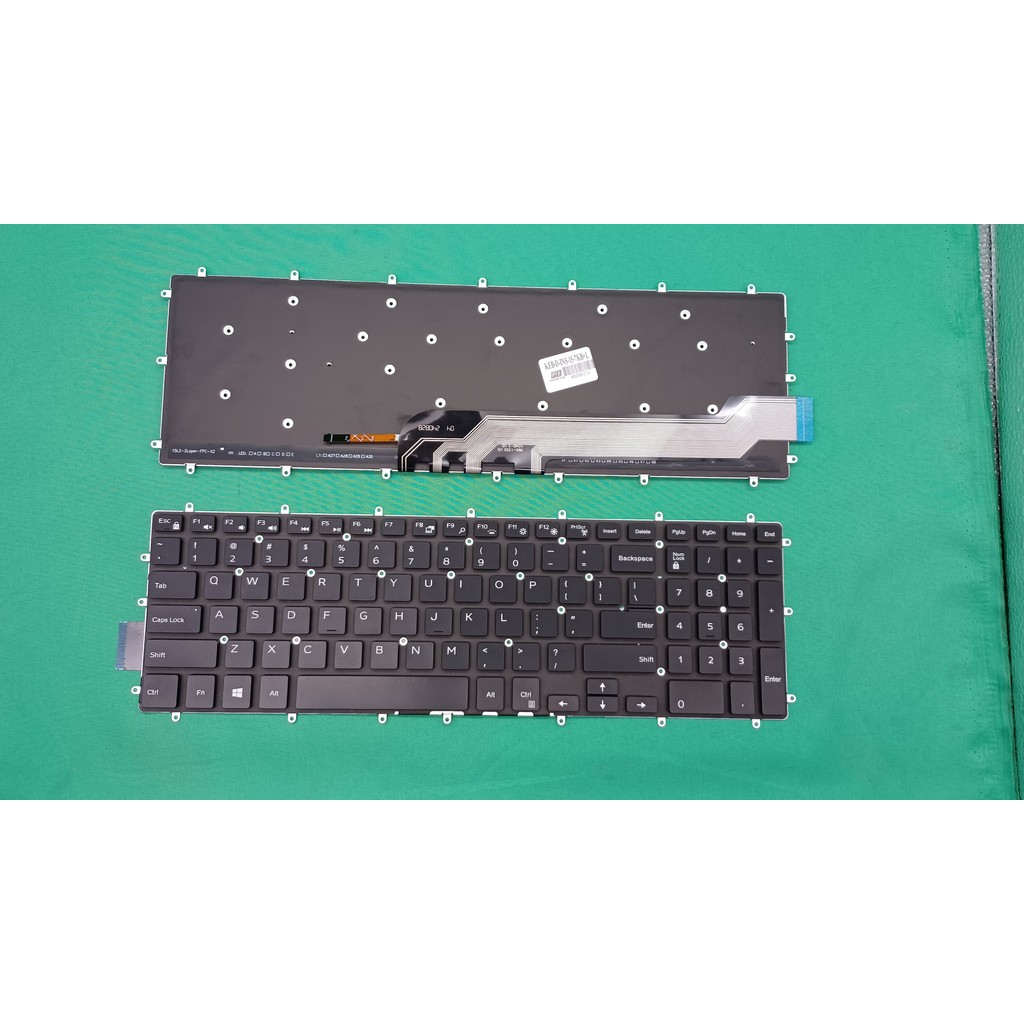 Keyboard Dell Inspiron 15 Gaming Series 7000 7566 Model 7567 5570 Model 5575 7570 Model 7577 Backlit