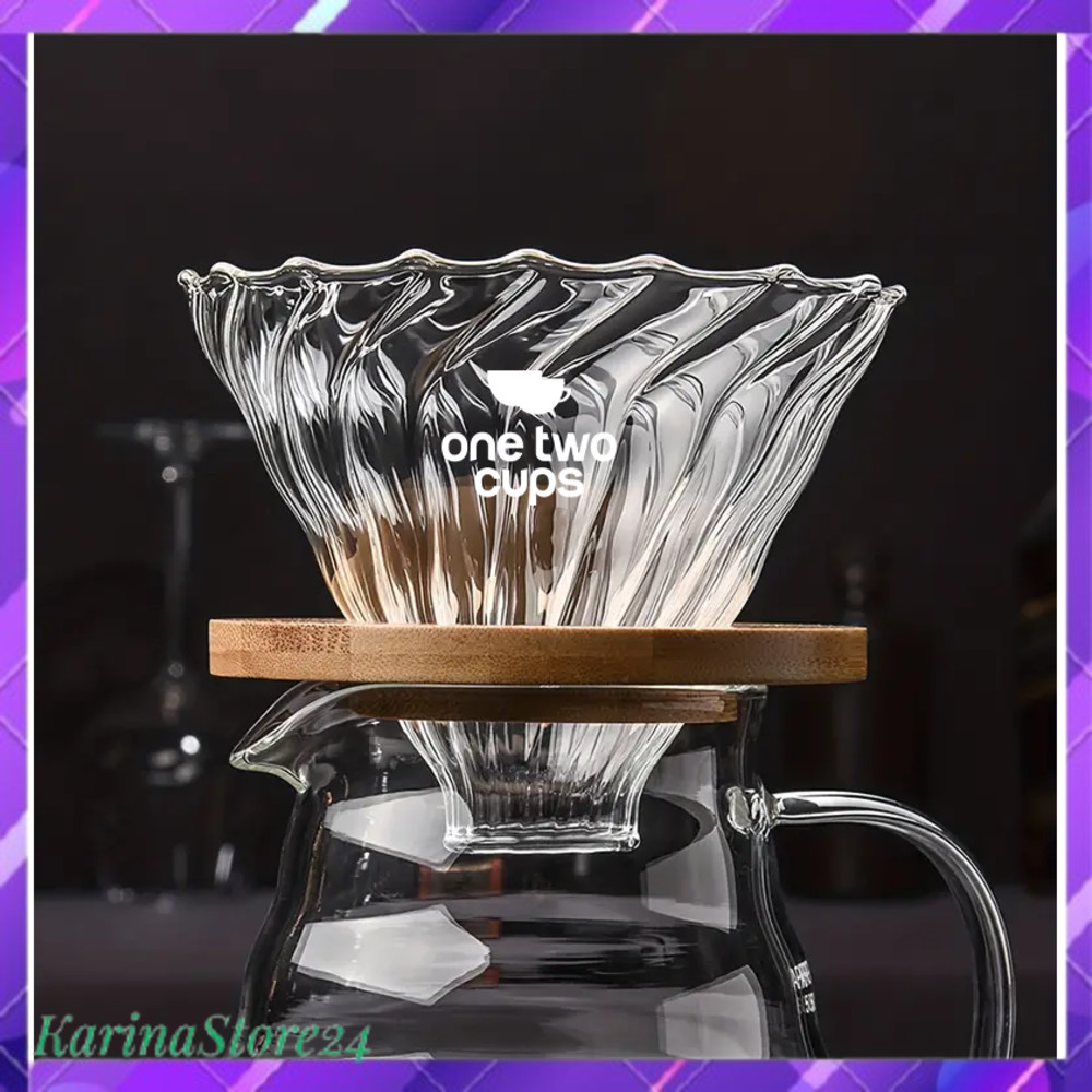 FILTER PENYARING KOPI V60 COFFEE FILTER WOODEN BRACKET - SE102