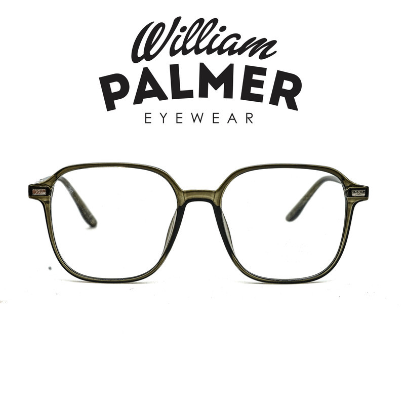 William Palmer Kacamata Pria Wanita Shell 85067 Olive