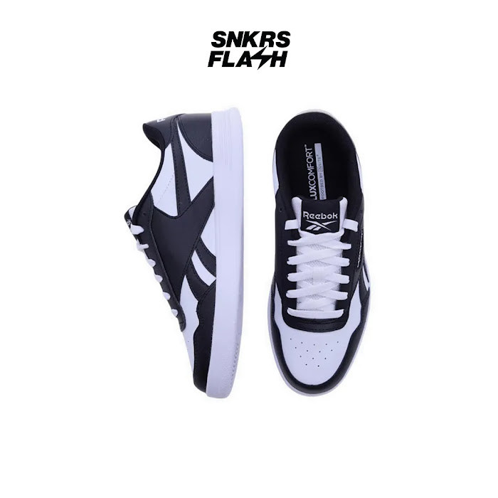 REEBOK Court Advance White Black Sepatu Sneakers Pria - 100208901 - Size 42