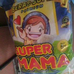 Beras Premium Cap Super Mama 5kg 5kg