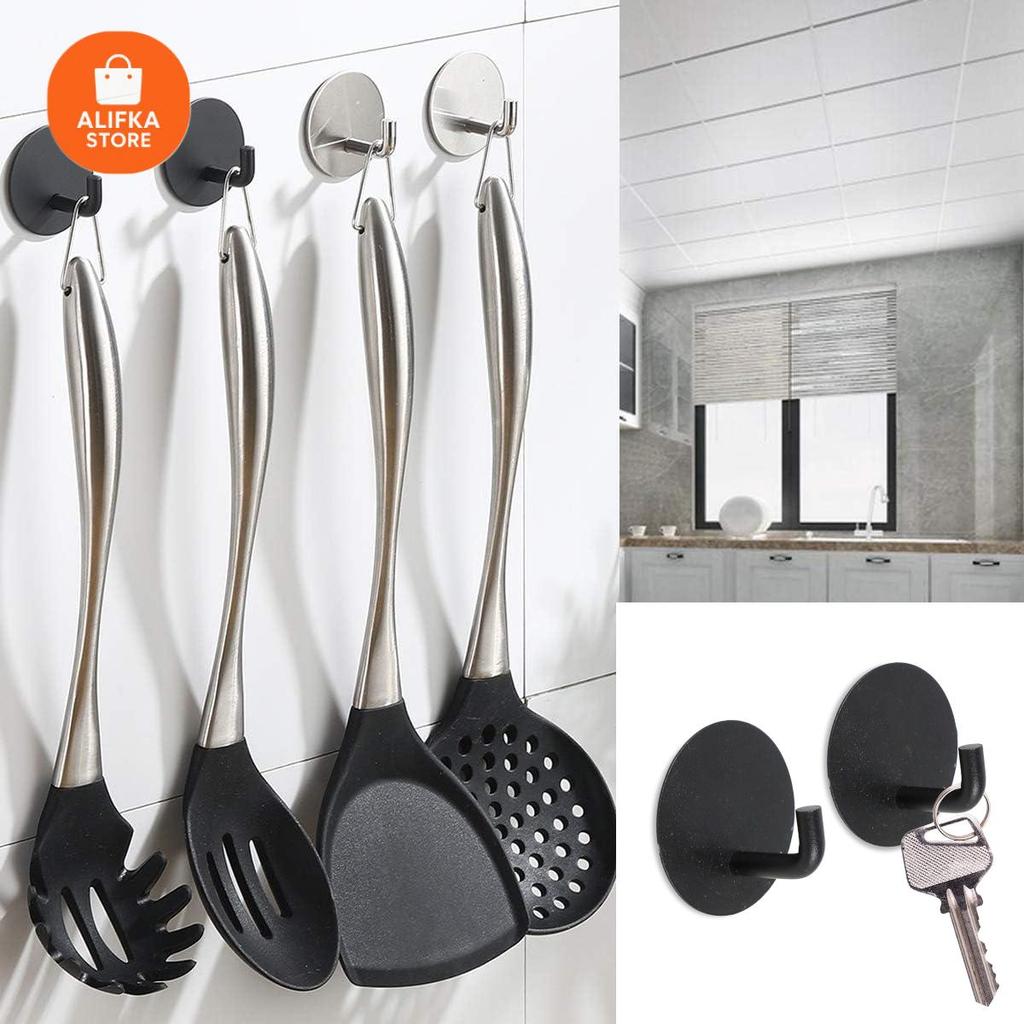 Gantungan Dinding Tempel Kuat Hook Tanpa Bor Tanpa Paku