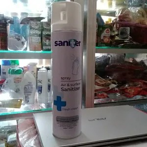 saniter desifektan spray 400ml