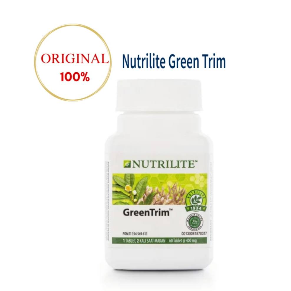 Nutrilite Green Trim menghilangkan lemak perut Amway Original exp 2026 produk nutrilite original (M0