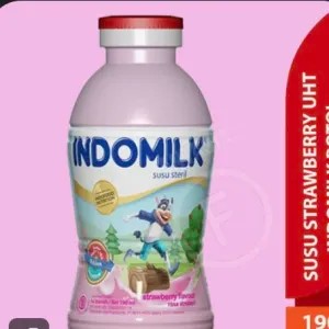 indomilk kids botol strawberry