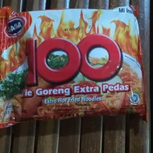 Mi Goreng Ektra pedas gaga