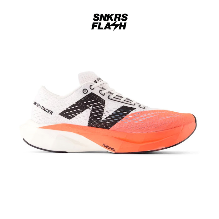 NEW BALANCE Fuelcell Supercomp Pacer V2 Red White Sepatu Lari Pria - MFCRRCU2 - Size 42
