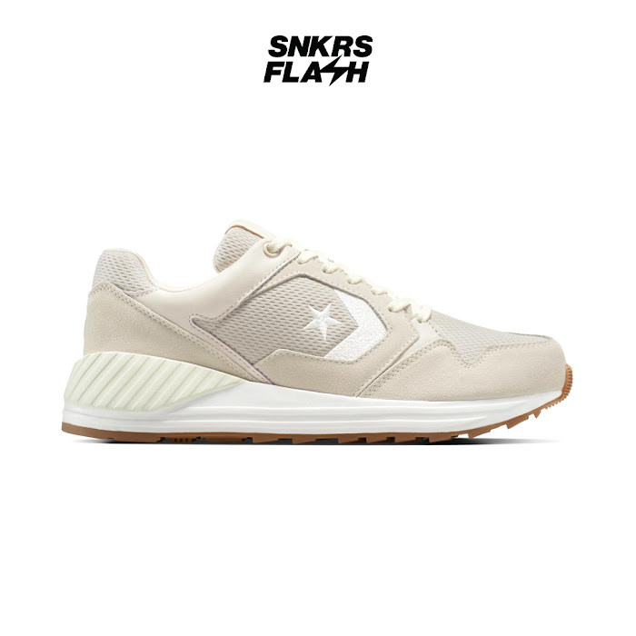 CONVERSE Wave Trainer Light Dune White Sepatu Sneakers Pria - A13328C - Size 43