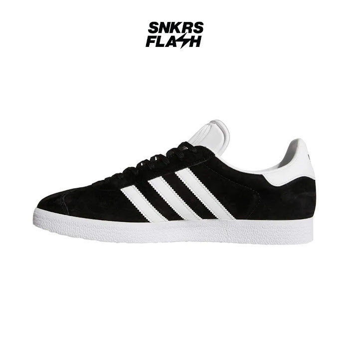 ADIDAS Gazelle Ii Core Black White Sepatu Sneakers Pria - BB5476 - Size 45.3