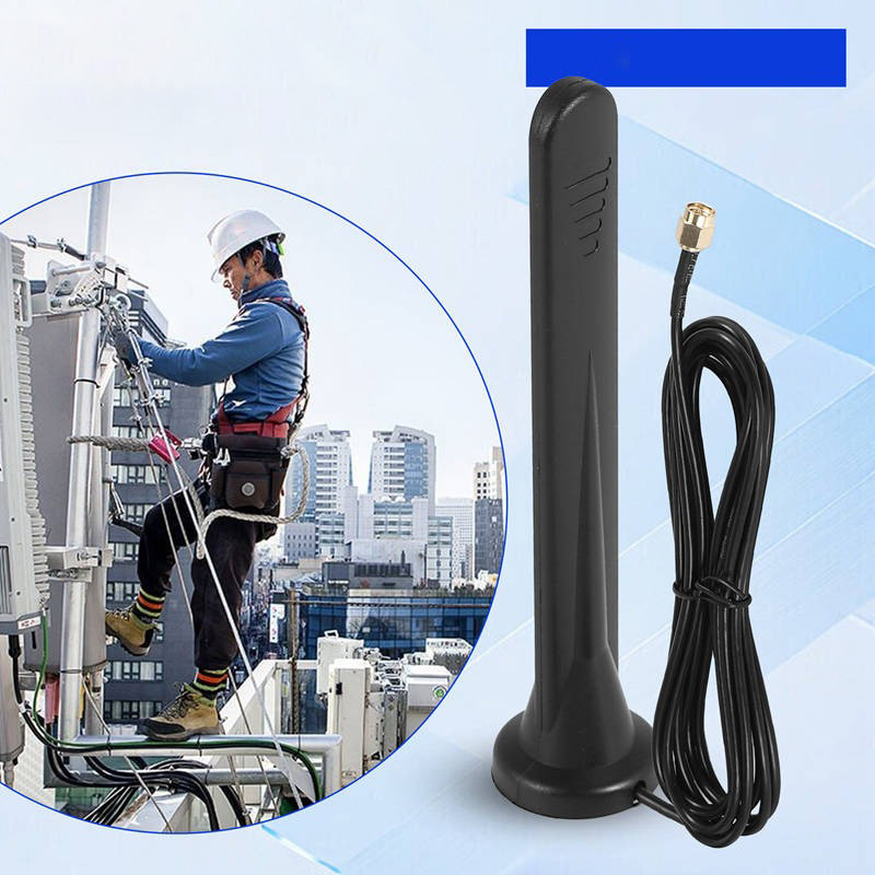 SeaBlingz - GOXIS Antena Router WiFi Outdoor Waterproof Magnetic 5G SMA Male 15dBi - GS-15 (Network 