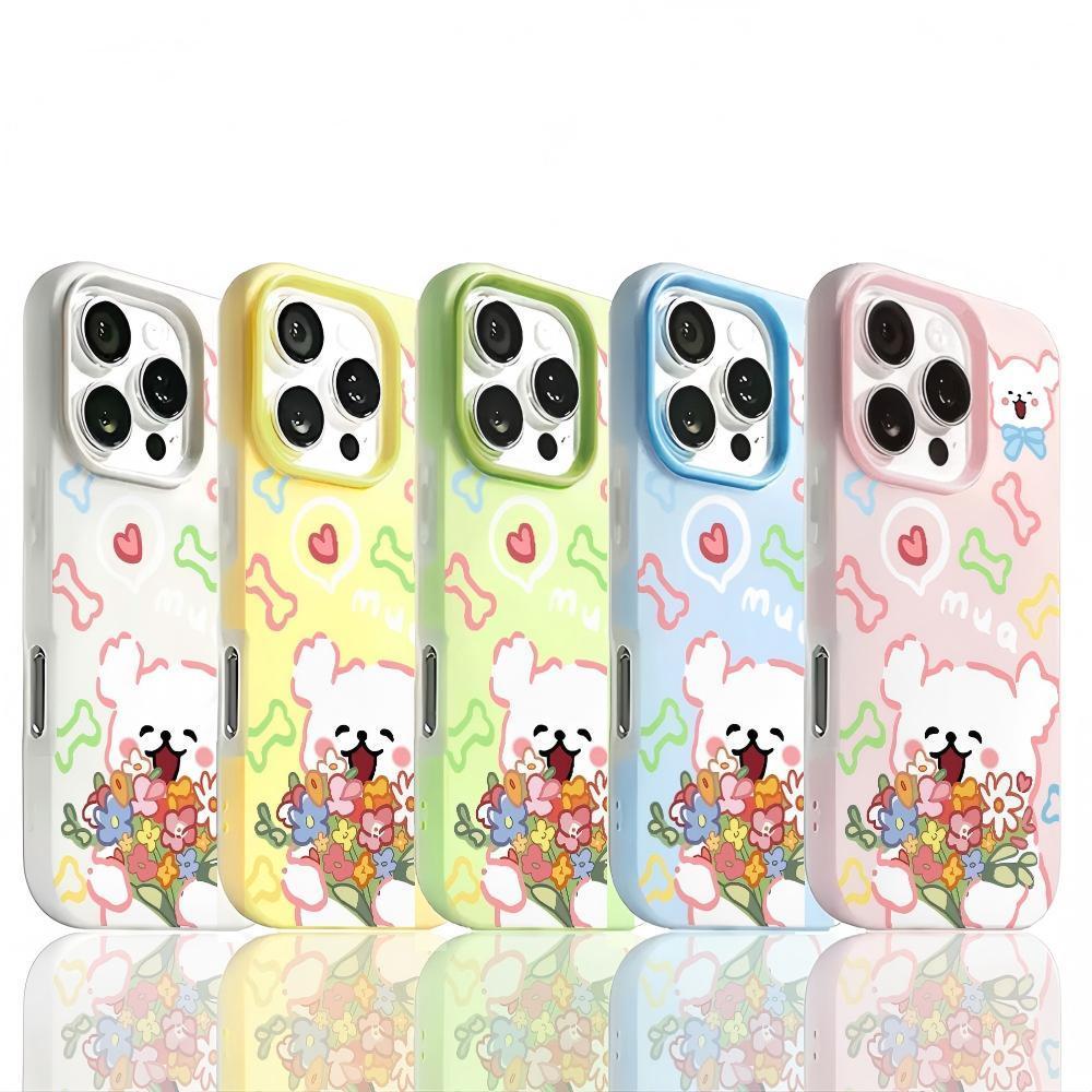 Lucu 2 In 1 Unik Case Hp Iphone 17 Pro Max 16 Plus 12 Pro 13 11 15 14 16 Pro Max Case