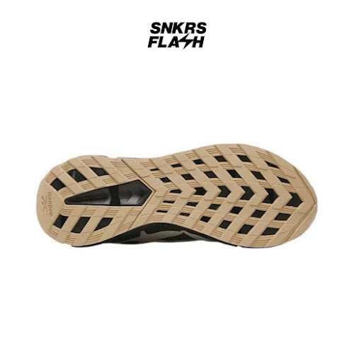 REEBOK ZIG Dynamica 5 Beige Black Sepatu Lari Pria  - 100210038 - Size 41