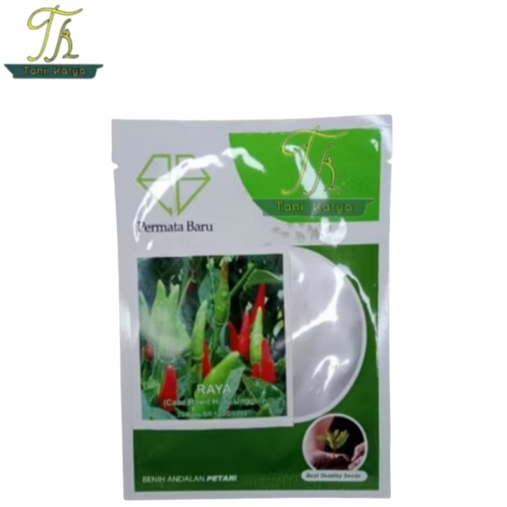 BIBIT/BENIH CABE RAWIT HIJAU RAYA 10 GRAM/PERMATA BARU 10 GRAM