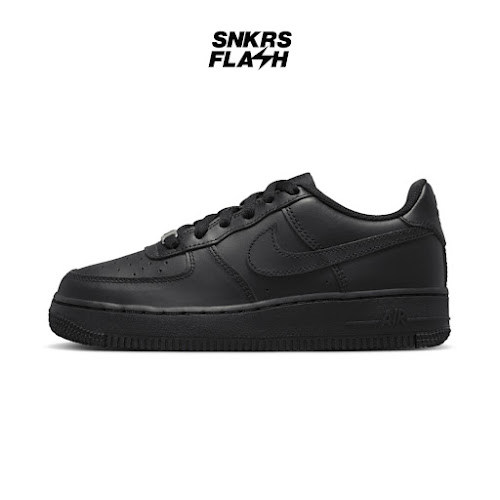 NIKE Air Force 1 Le Triple Black (Gs) Sepatu Sneakers Unisex - Fv5951001 - Size 36.5
