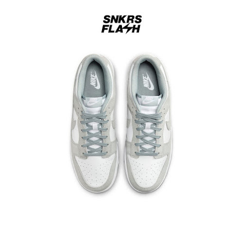 NIKE Dunk Low Retro Se White Light Pumice Sepatu Sneakers Pria - Fq8249101 - Size 44