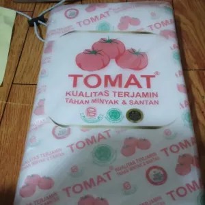 PLASTIK TOMAT SIZE 30 X 15  UKURAN 1 KG