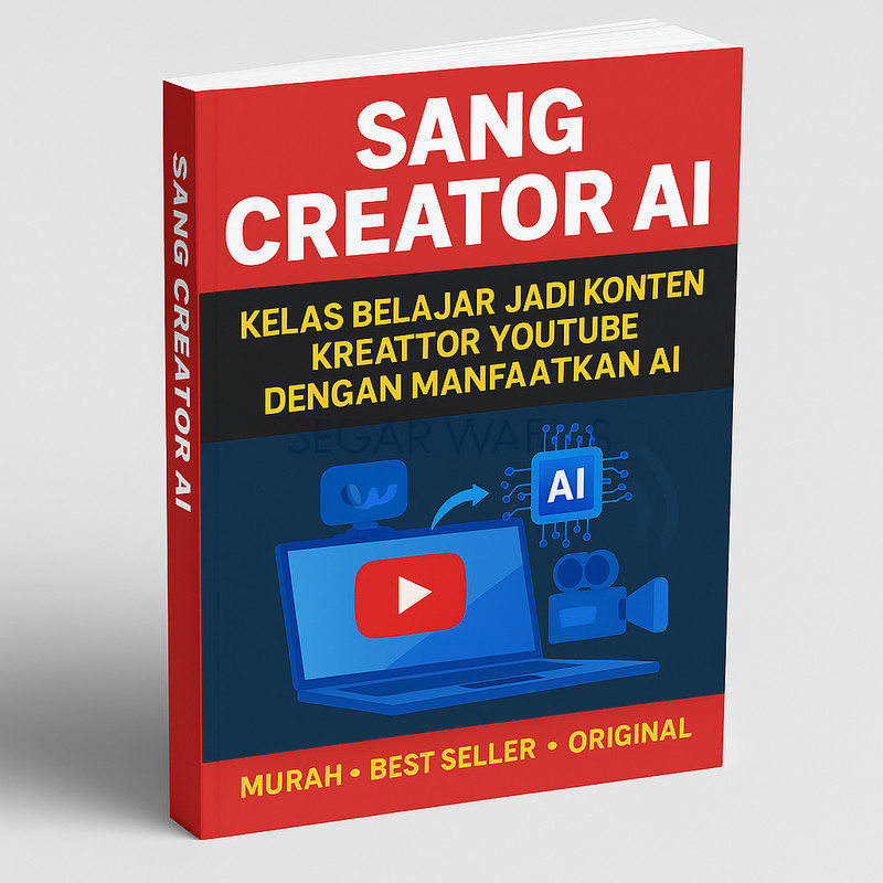 Sang Creator AI Kelas Belajar Jadi Konten Kreator YouTube dengan AI Panduan Lengkap Bikin Channel, B
