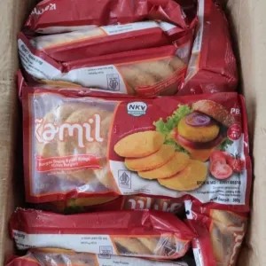 Kamil Crispy Chicken Burger 300 Gram (6 Pc)