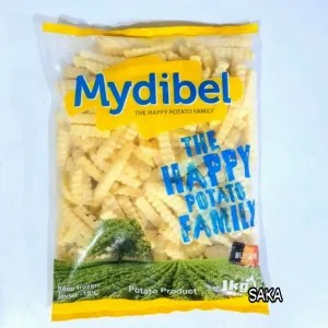 Kentang Mydibel Crinkle Cut 1 Kg