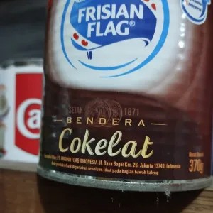 susu frisian coklat kaleng