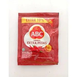 Saos Sambal Abc Extra Pedas Sachet