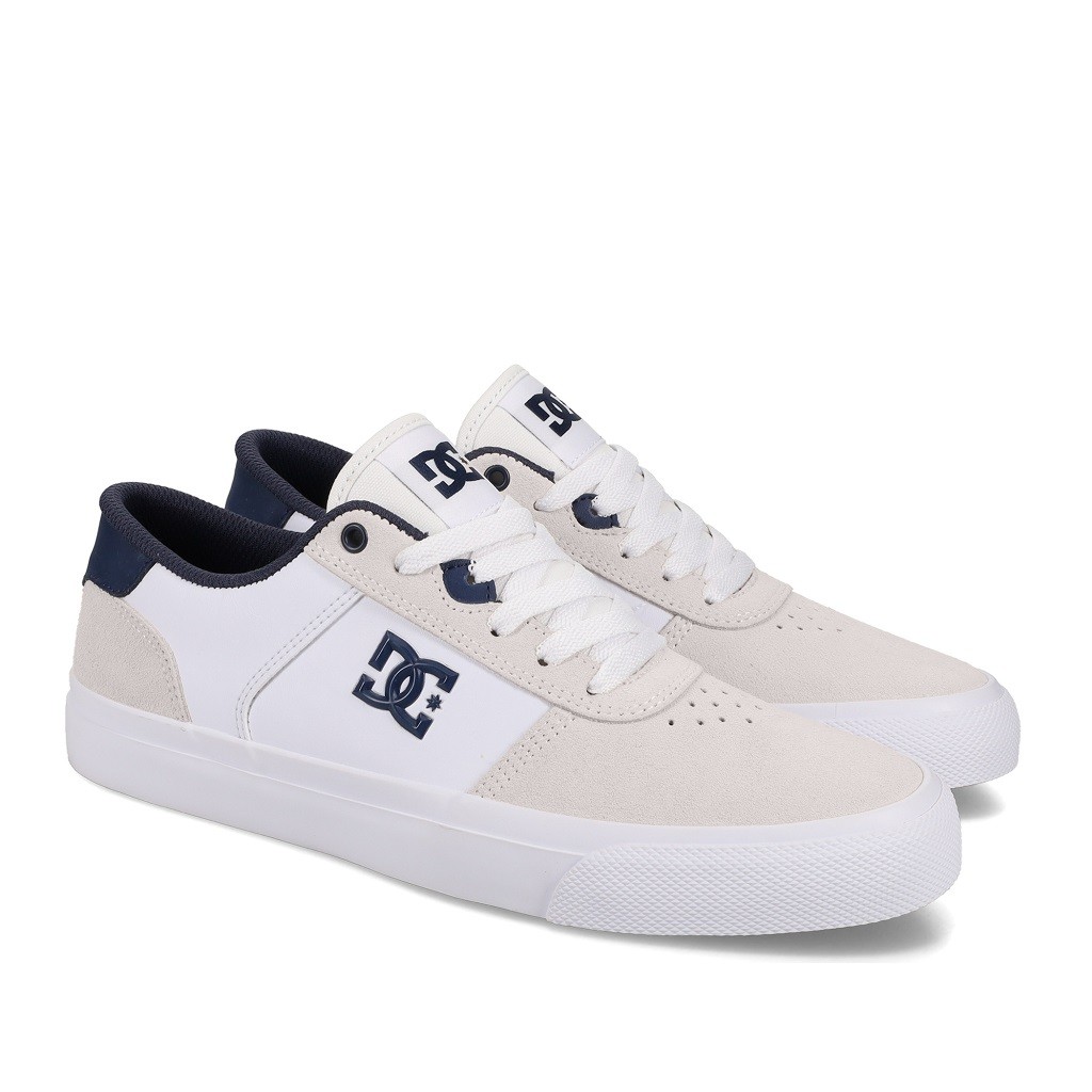 DC Shoes Vulcanized Shoe Teknic White/Navy ADYS300763