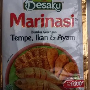 Desaku Marinasi Tempe,ikan & ayam