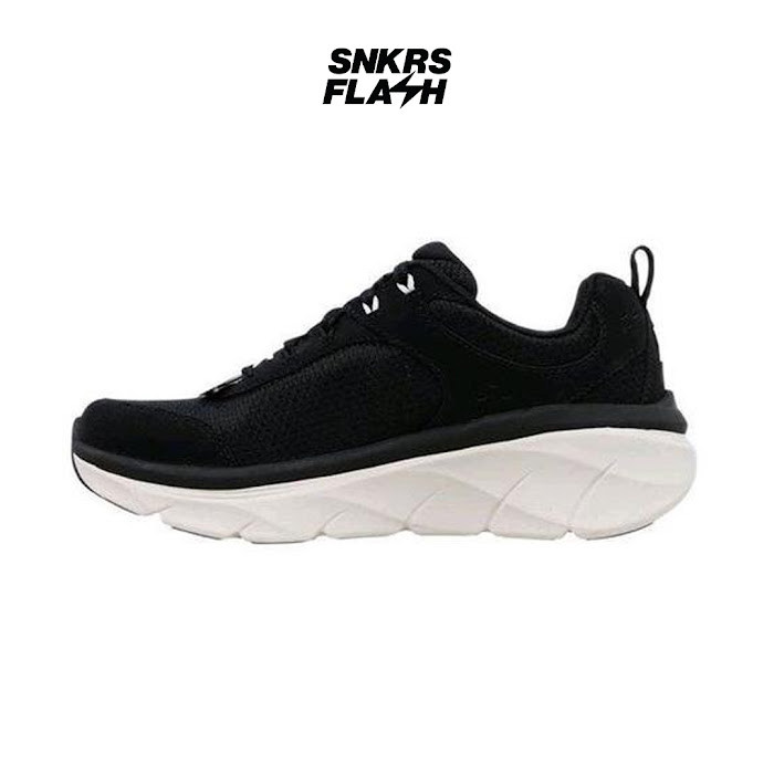 SKECHERS SPORT DLUX WALKER 2 BLACK WHITE - 150005BKW - Size 39