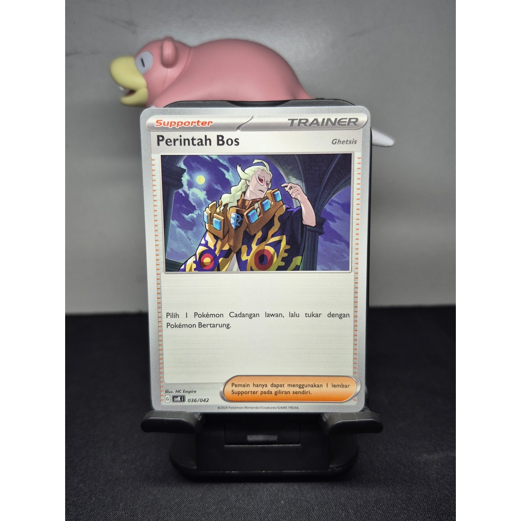 Perintah Bos 036/042 C - Pokemon TCG Indonesian