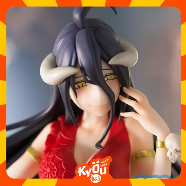 PVC Figure Albedo - Red Dress Ver. (23cm)