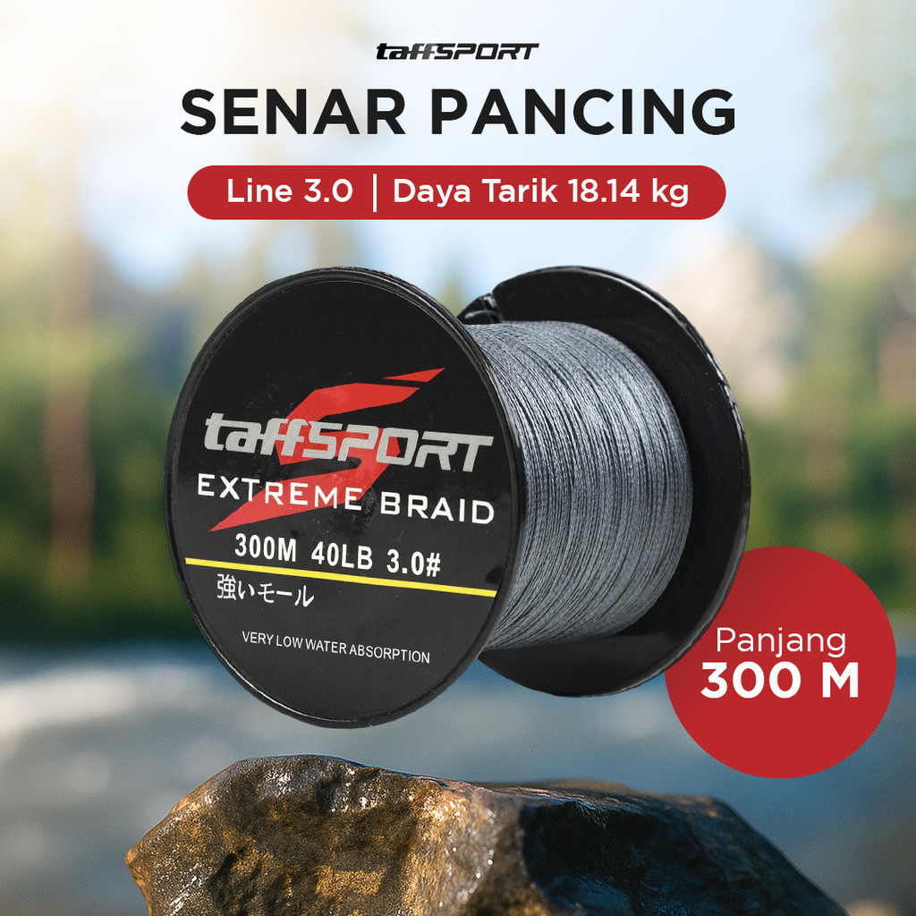 Makassar TaffSPORT Senar Benang Tali Pancing Extreme Braid