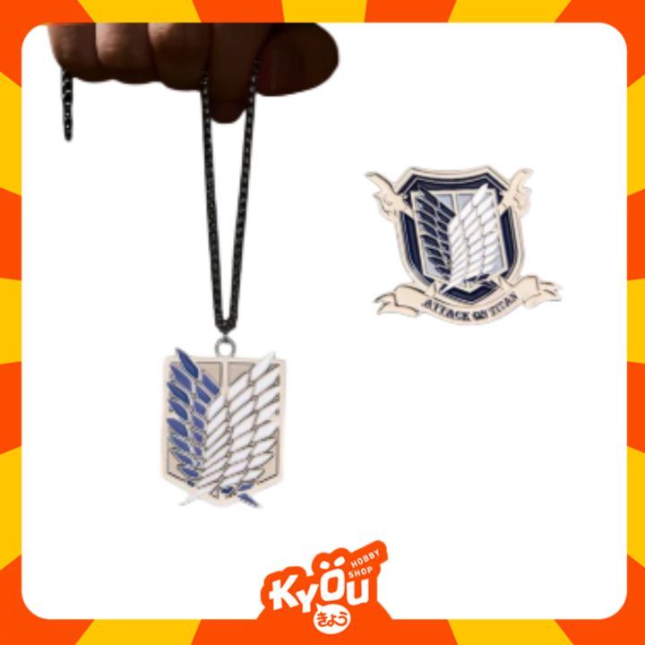 Necklace and Medal Season 1 Survey Corps - Attack on Titan