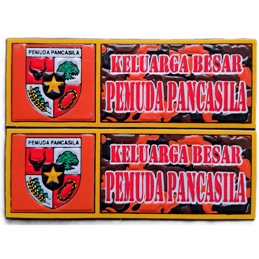 Sticker NOPOL PEMUDA PANCASILA EMBOS TIMBUL Plat Motor/Mobil - Sticker PEMUDA PANCASILA EMBOS TIMBUL