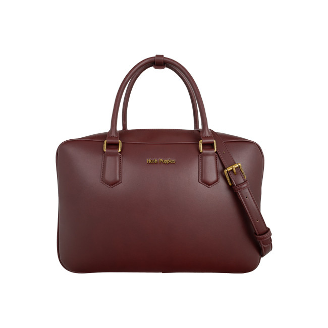 Hush Puppies Tas Wanita Minmin Satchel Maroon