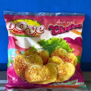 Ooye nuget ayam cinta 500gr
