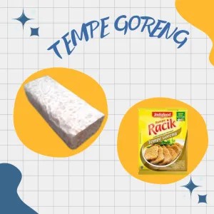 Paket Tempe Goreng (Tempe + Bumbu Racik Tempe Goreng)