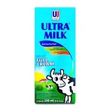 Susu Ultra Milk UHT Full Cream 200Ml