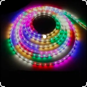 lampu led strip selang kotak warna warni 220V