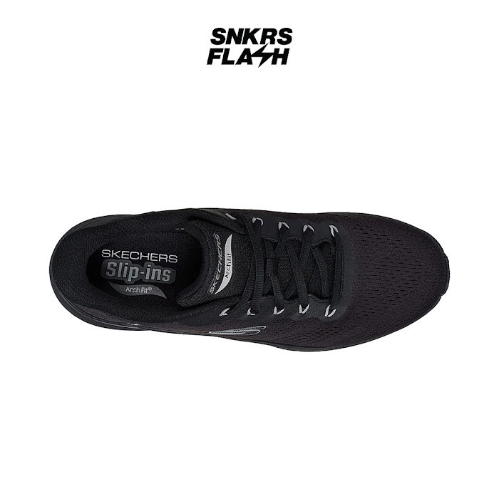 SKECHERS Sport Arch Fit 2 Triple Black Sepatu Training Pria - 232712BBK - Size 45
