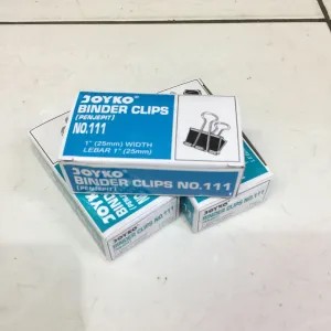 Binder Klip no. 111 hitam joyko
