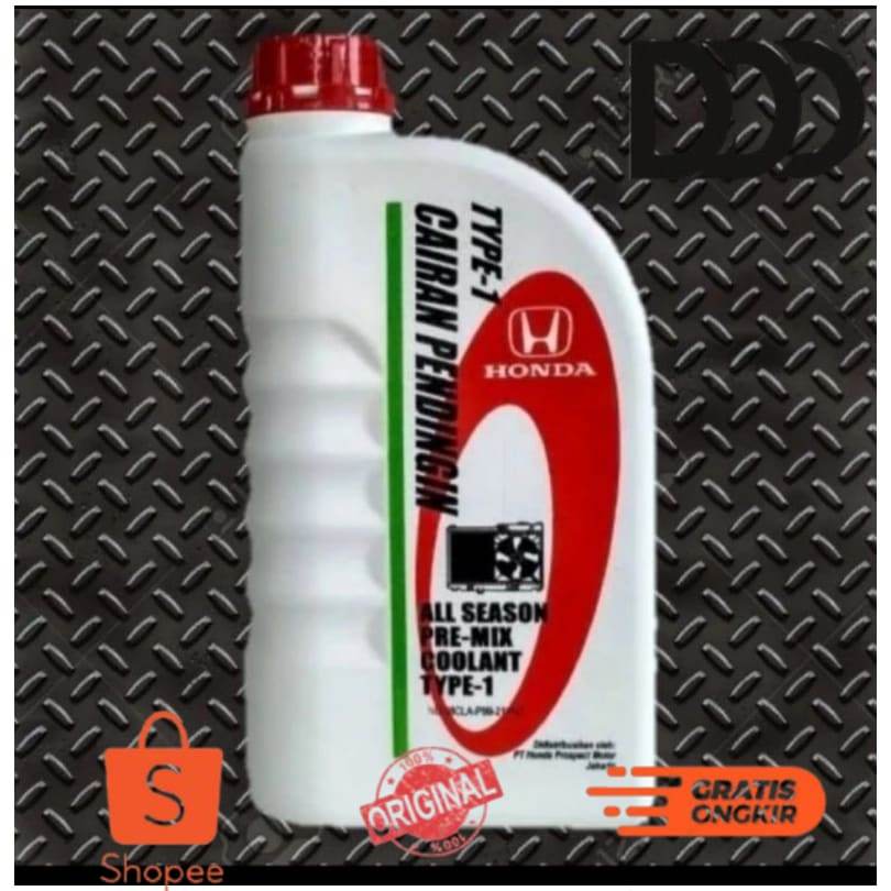 Cairan Pendingin Radiator Air Coolant Mobil Honda 1 Liter o