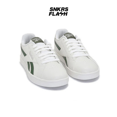 REEBOK COURT Retro White Chalk Green Sepatu Sneakers Pria  - 100208921 - Size 42