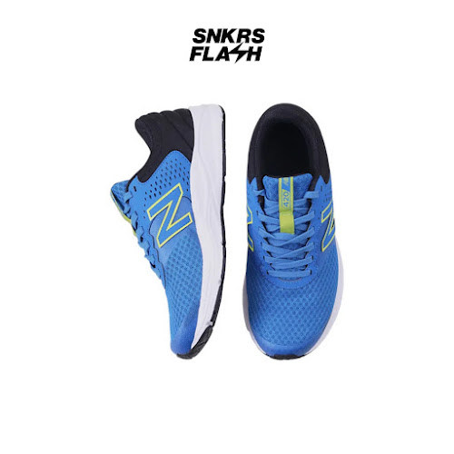 NEW BALANCE 420 V2 Blue Black Sepatu Lari Pria  - ME420XC2 - Size 44.5