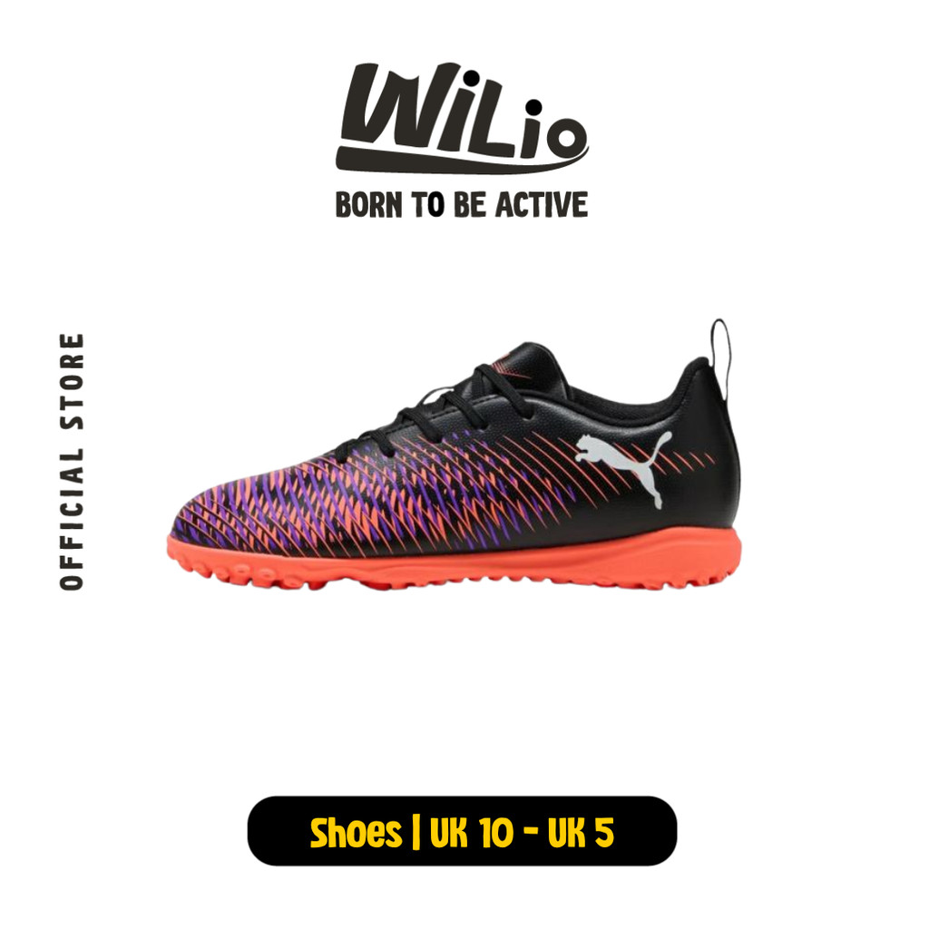 PUMA Future 8 Play TT Jr 10839601 - Sepatu Bola Anak (Hitam)