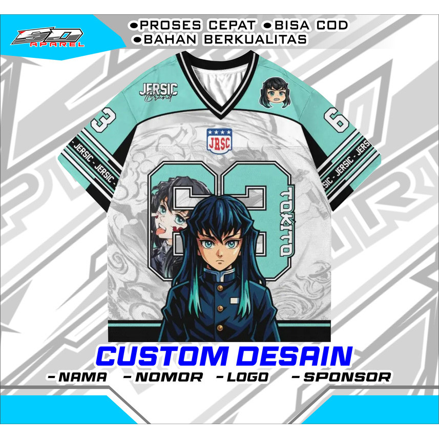 Jersey Futsal Custom Cotton Combed Full Printing Premium – Baju Kaos Lengan Pendek Desain Desain Beb