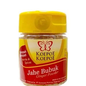 jahe bubuk kupu,, 1 botol