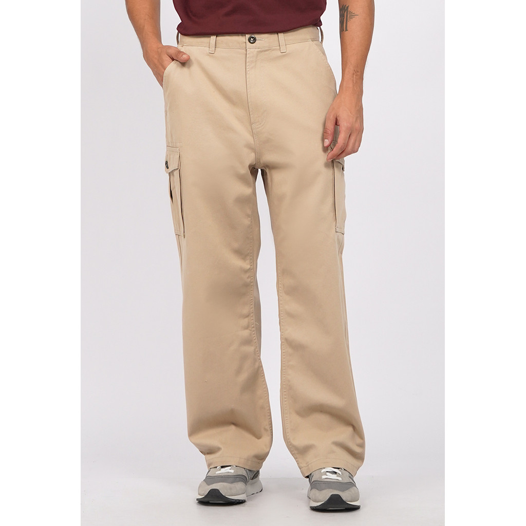 Wrangler Long Pants Cargo Loose CARGO 01A25 Khaki