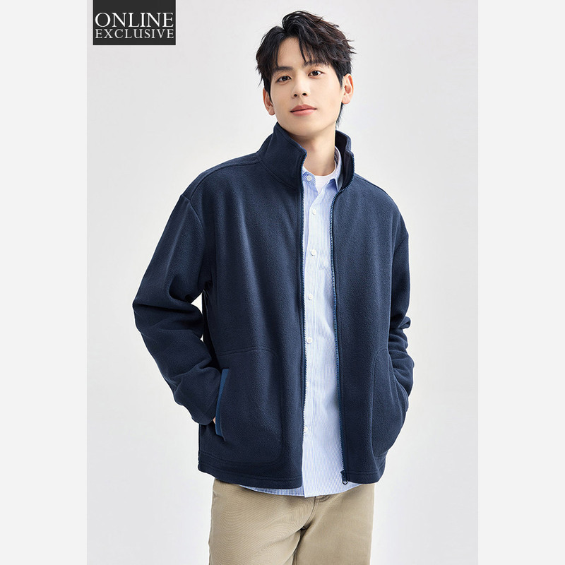 Giordano Men's (Online Exclusive) Knit Jacket  0107485166