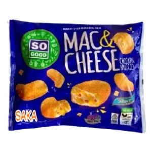 So Good Chicken Nugget Mac N Chesee 400 Gram (Nugget Ayam Macaroni Keju)