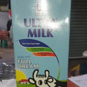 Susu Ultra Milk putih 1 liter
